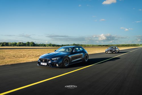 Power Trip BRABUS ROCKET GTS Deep Blue – SHOOTING BRAKE PALING BENGIS