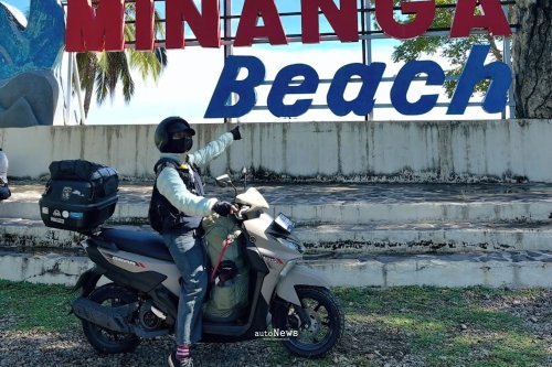 Yamaha, Touring, Skuter Matik Yamaha Gear Ultima Dipakai Touring 566 Km – CUMA ISI BENSIN 2 KALI