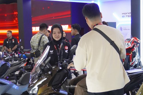 Honda, Performa Penjualan Penjualan Motor Honda Tembus 500 Unit Di IIMS 2026 – STYLO 160 TERLARIS