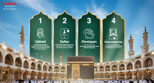Yamaha, Ultima Family Trip Cuma Upload Foto – PEMILIK YAMAHA GEAR ULTIMA BISA UMROH GRATIS