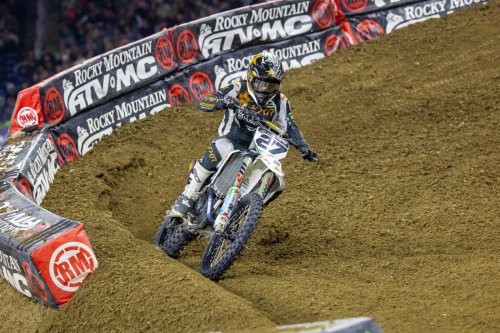 AMA Supercross Championship Malcolm Stewart – PEMBALAP GONDRONG PODIUM DETROIT 450SX