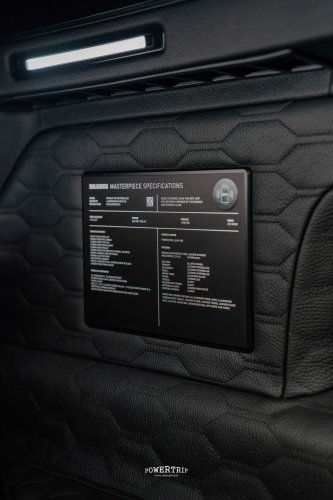 Power Trip BRABUS 900 MINT &amp; SUPERBLACK – SUPER SUV HYBRID 900 HP