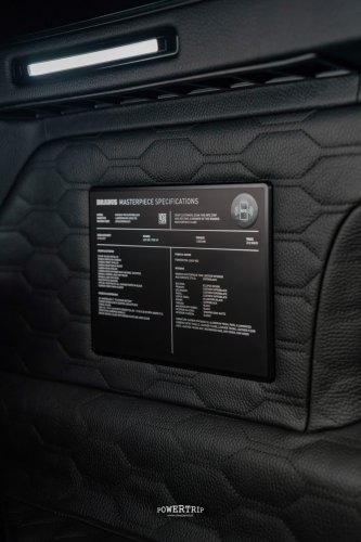 Power Trip BRABUS 900 MINT &amp; SUPERBLACK – SUPER SUV HYBRID 900 HP