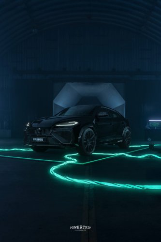 Power Trip BRABUS 900 MINT &amp; SUPERBLACK – SUPER SUV HYBRID 900 HP