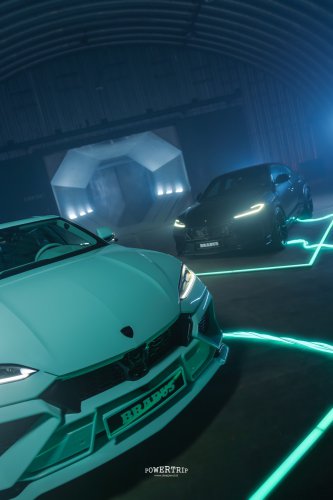 Power Trip BRABUS 900 MINT & SUPERBLACK – SUPER SUV HYBRID 900 HP