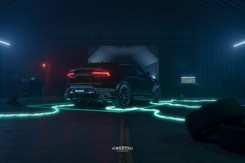 Power Trip BRABUS 900 MINT &amp; SUPERBLACK – SUPER SUV HYBRID 900 HP