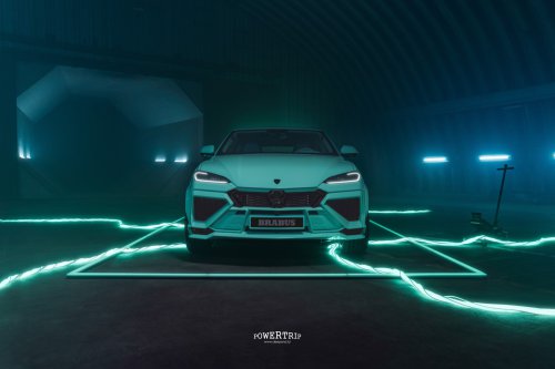 Power Trip BRABUS 900 MINT &amp; SUPERBLACK – SUPER SUV HYBRID 900 HP