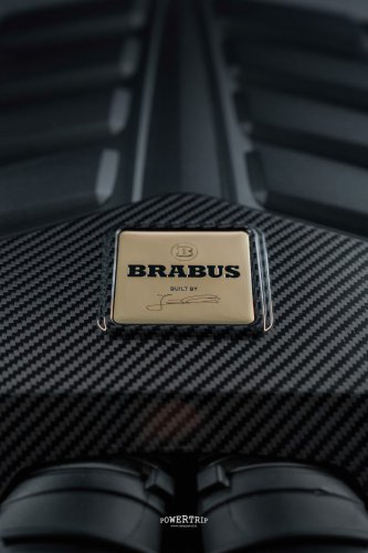 Power Trip BRABUS 900 MINT &amp; SUPERBLACK – SUPER SUV HYBRID 900 HP