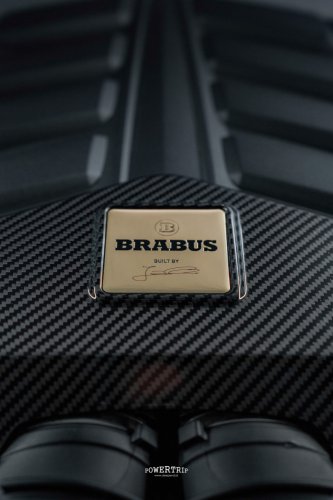 Power Trip BRABUS 900 MINT &amp; SUPERBLACK – SUPER SUV HYBRID 900 HP