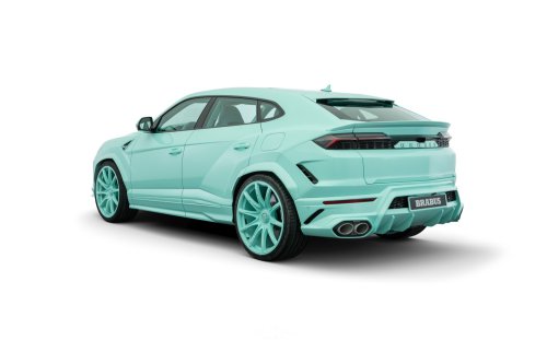 Power Trip BRABUS 900 MINT &amp; SUPERBLACK – SUPER SUV HYBRID 900 HP