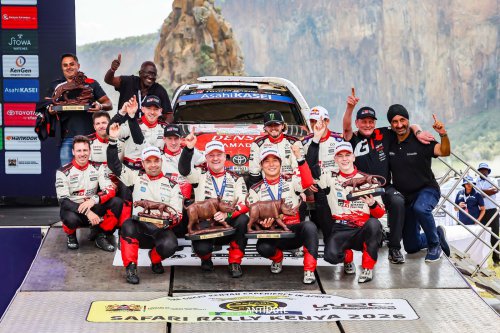 World Rally Championship Toyota Gazoo Racing WRT – KATSUTA MENANG SAFARI RALLY KENYA