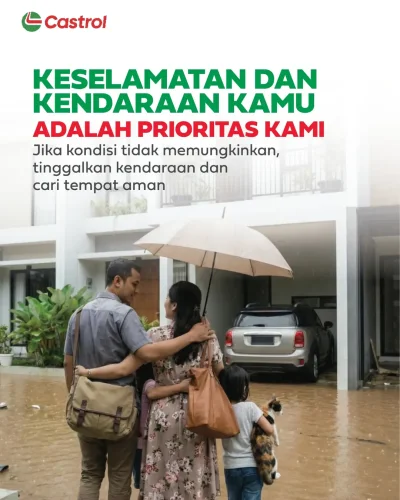 Layanan Darurat Mobil Mogok Saat Banjir? – CASTROL CARE SIAGA SIAPKAN TOWING GRATIS