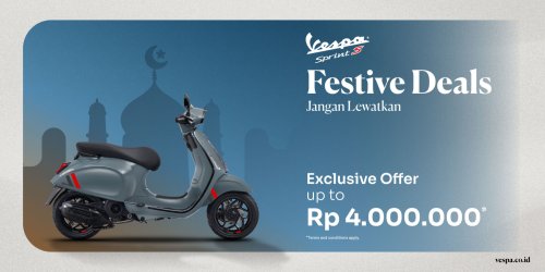 Promo Motor Promo Ramadhan Piaggio Group Brands – DISKON HINGGA RP 12 JUTA