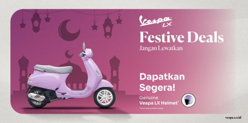 Promo Motor Promo Ramadhan Piaggio Group Brands – DISKON HINGGA RP 12 JUTA