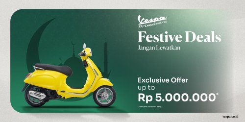 Promo Motor Promo Ramadhan Piaggio Group Brands – DISKON HINGGA RP 12 JUTA
