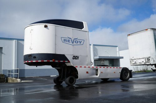 Revoy EV promises to electrify diesel semis in minutes