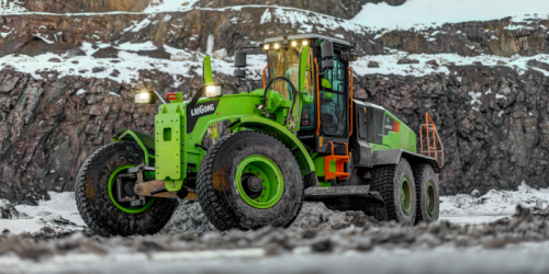 E-quipment highlight: 25-ton LiuGong 870HE electric wheel loader