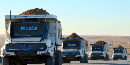 This mine needed a truck no one made, so they made their own