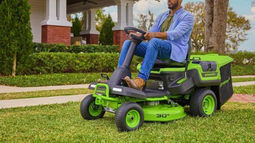 Greenworks 80V CrossoverT riding mower with 600W turbo charger $1,200 off, Camplux 3.5kW to 27kW water heaters, more
