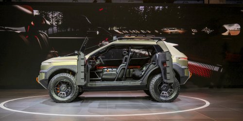 New Hyundai EV spotted that looks like the Crater SUV Concept
