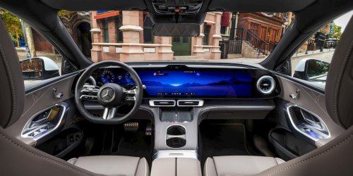 The Mercedes C-Class EV debuts with 473 miles range and huge screens