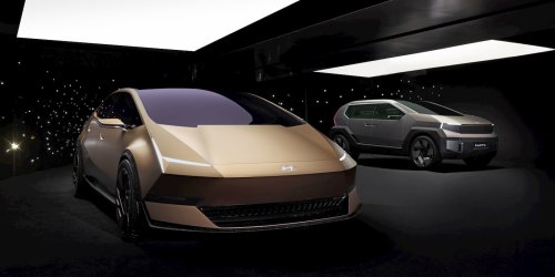 Hyundai unveils two IONIQ EV concepts, a car and SUV [Images]