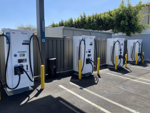 Sneak peek of Rove's 2nd 'full service' EV charger in Costa Mesa, open Wed