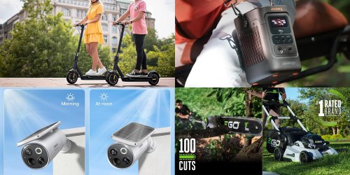 Segway 40-mile Max G30P e-scooter new $500 low, Jackery 256Wh Explorer 240D compact power station new $129 low, more