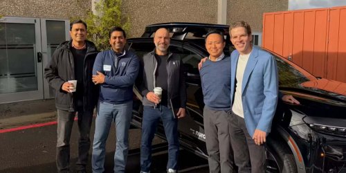 Uber begins test rides of Nuro-equipped Lucid Gravity robotaxi