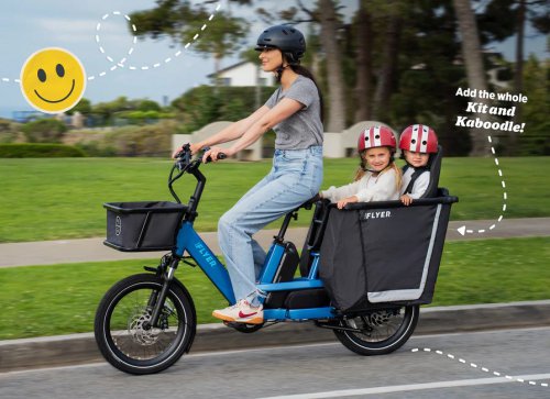 Radio Flyer launches new compact cargo e-bike designed to make family riding easier