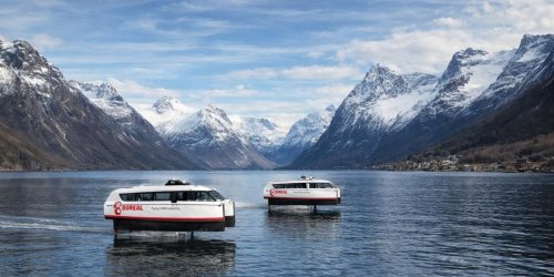 Norway just ordered 20 'flying' electric ferries in historic deal