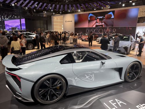 I went to the Beijing Auto Show and it's a glimpse at the future of the auto industry