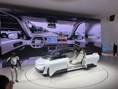 Beijing Auto Show, I went to the Beijing Auto Show and it's a glimpse at the future of the auto industry