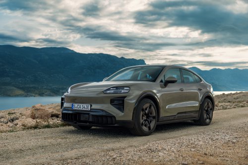 Porsche Cayenne Coupe Electric is an off-road capable, 2.4s 0-60mph beauty and beast