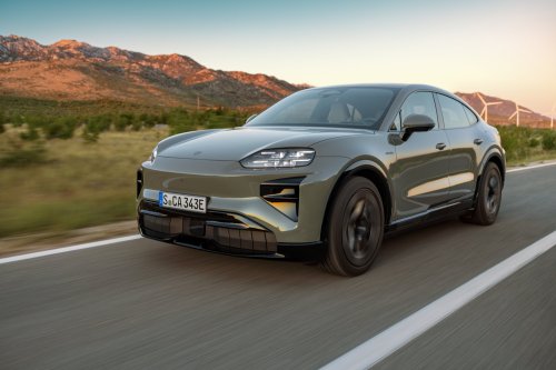 Porsche Cayenne Coupe Electric is an off-road capable, 2.4s 0-60mph beauty and beast