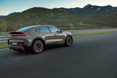 Porsche Cayenne Coupe Electric is an off-road capable, 2.4s 0-60mph beauty and beast