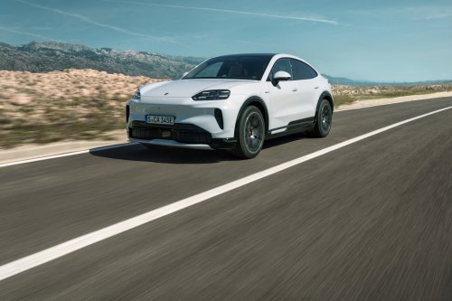Porsche Cayenne Coupe Electric is an off-road capable, 2.4s 0-60mph beauty and beast