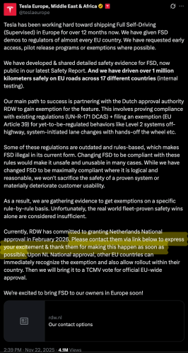 Tesla, Tesla 'FSD' faces EU regulator skepticism over speeding, safety concerns