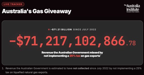 We could all learn from Australia's growing movement to tax gas