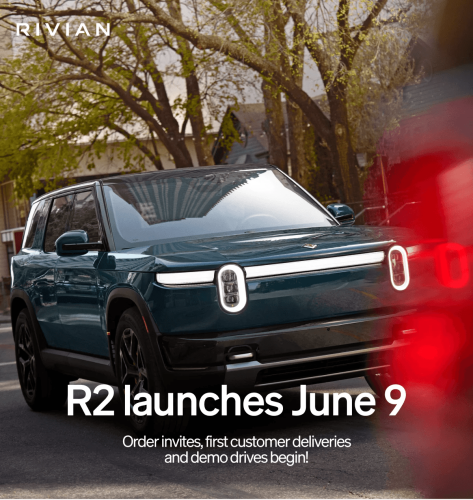 Rivian, Rivian R2 officially launches June 9 - order invites, first deliveries, demo drives