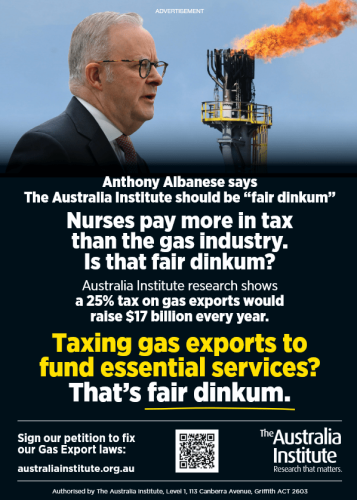 We could all learn from Australia's growing movement to tax gas