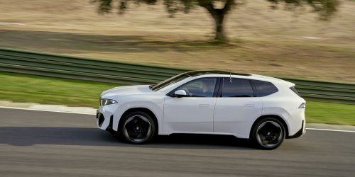 BMW, SUV, The BMW iX4 looks more like a GT than an SUV [Images]
