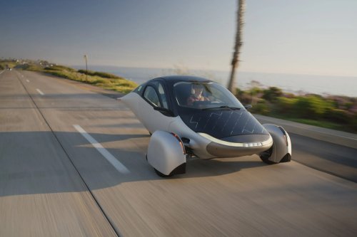 We finally got to drive the Aptera solar electric car