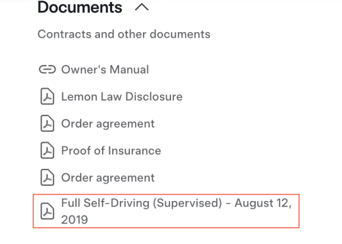 Tesla, Tesla retroactively added 'supervised' to FSD contracts owners signed years ago