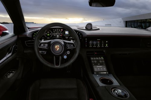2027 Porsche Taycan adds fake gear shifts so you can make your car slower