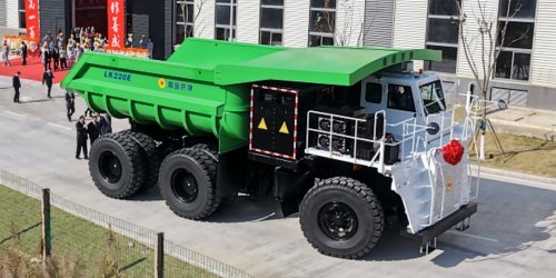 This mine needed a truck no one made, so they made their own