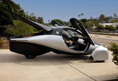 We finally got to drive the Aptera solar electric car
