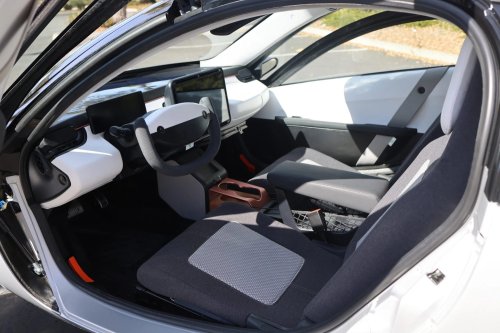 We finally got to drive the Aptera solar electric car