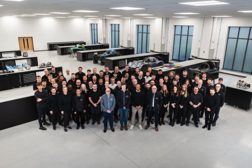 This electric race car can drive upside down and can be yours for a cool $1.3m