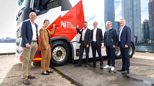 Volvo, Electric thunder down under: Volvo FH Electric gets to work